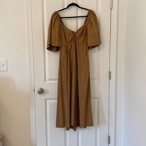 Abercrombie Polka Dot Bow Back Dress